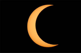 a solar eclipse 
