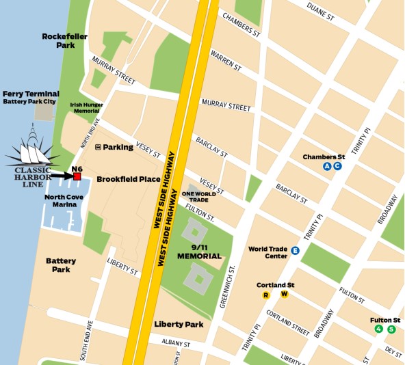 Map of North Cove
